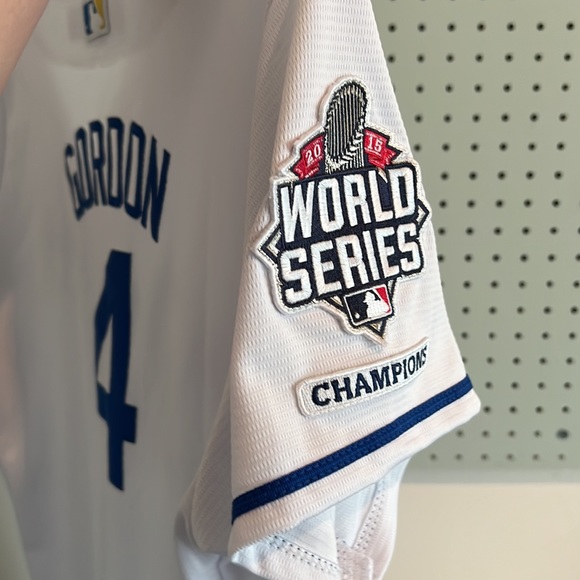 World Series Royals Baseball Jersey, Number 4, Gordon, Size XL - Picture 15 of 15